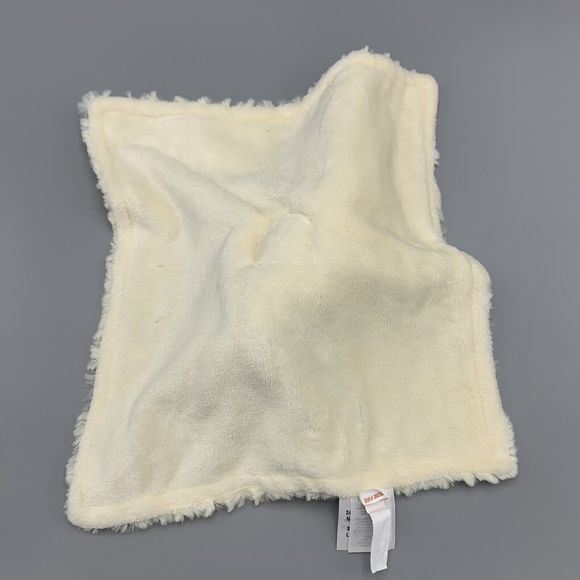 Dream Kids Cream Fluffy Lovey Security Blanket Teddy Bear Handheld Baby Blanket - Picture 11 of 11